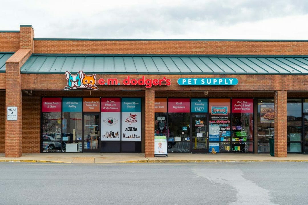 Contact E.M. Dodgers Pet Supply